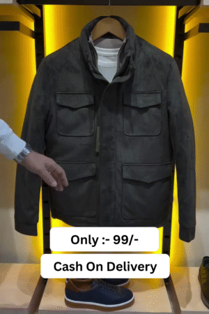 Flap-Pocket Jacket